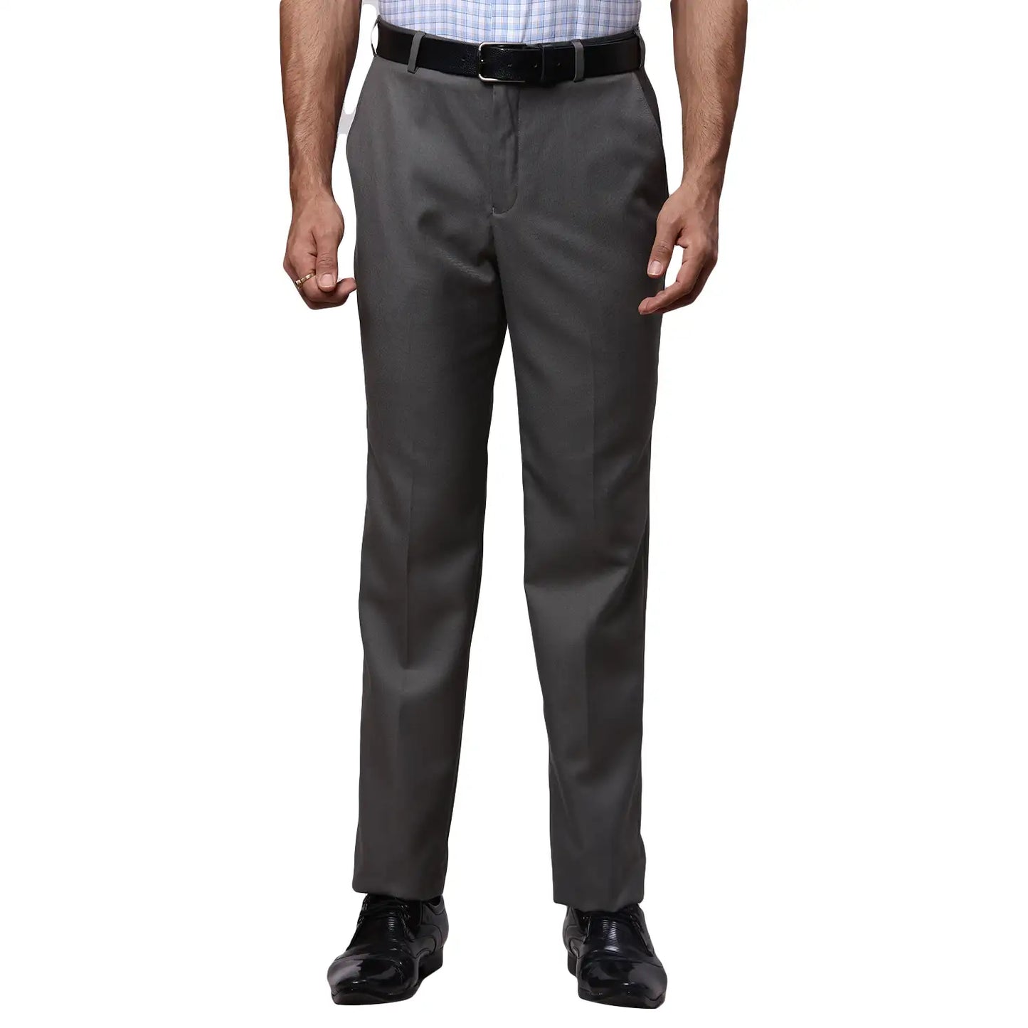 Men Smart Fit Light Fawn Trouser