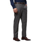 Men Regular Fit Blue Trouser