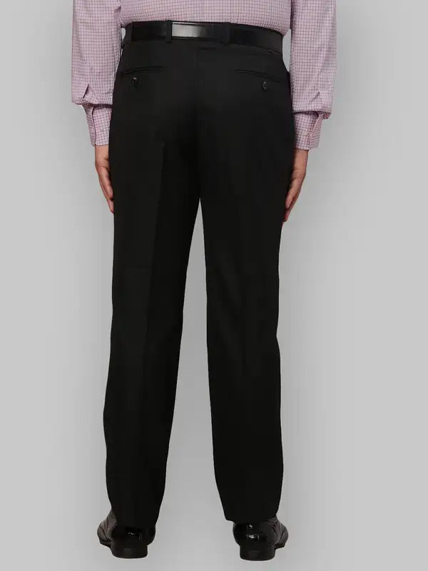 Men Smart Fit Brown Trouser