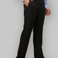 Men Smart Fit Blue Trouser