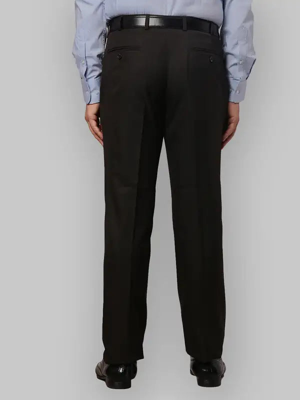 Men Smart Fit Blue Trouser