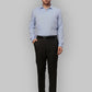 Men Smart Fit Blue Trouser