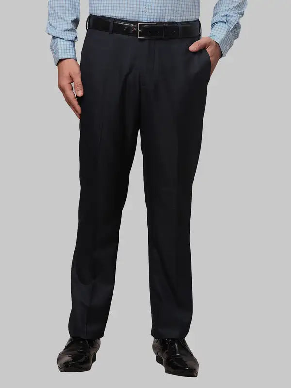 Men Smart Fit Violet Trouser