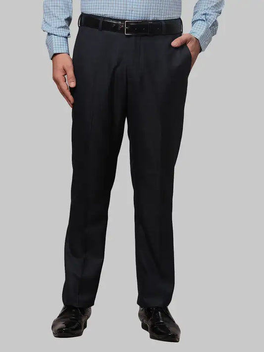 Men Smart Fit Violet Trouser
