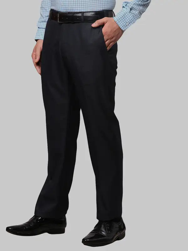 Men Smart Fit Violet Trouser