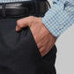 Men Smart Fit Violet Trouser