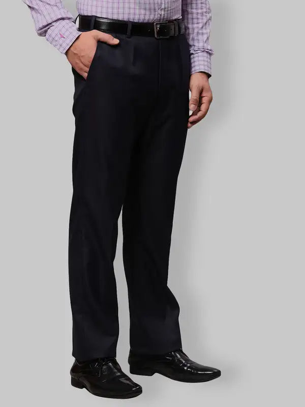 Men Smart Fit Grey Trouser