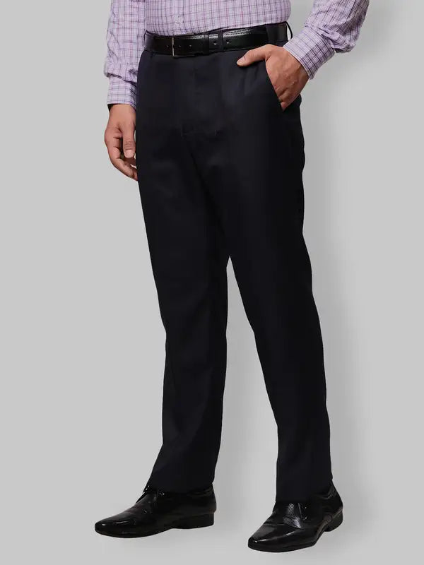 Men Smart Fit Grey Trouser