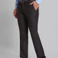 Men Blue Smart Fit Checks Polyester Blend   Trouser