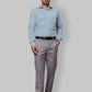Men Smart Fit Blue Trouser
