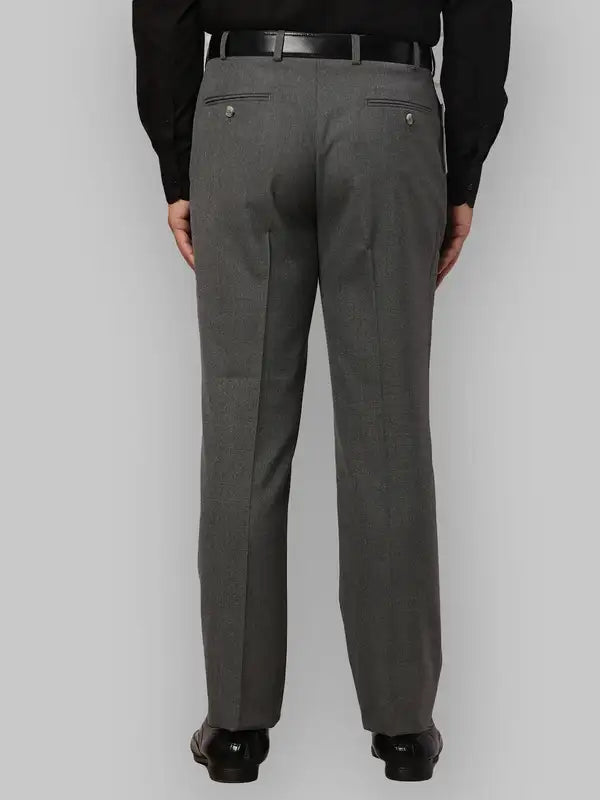 Men Smart Fit Brown Trouser