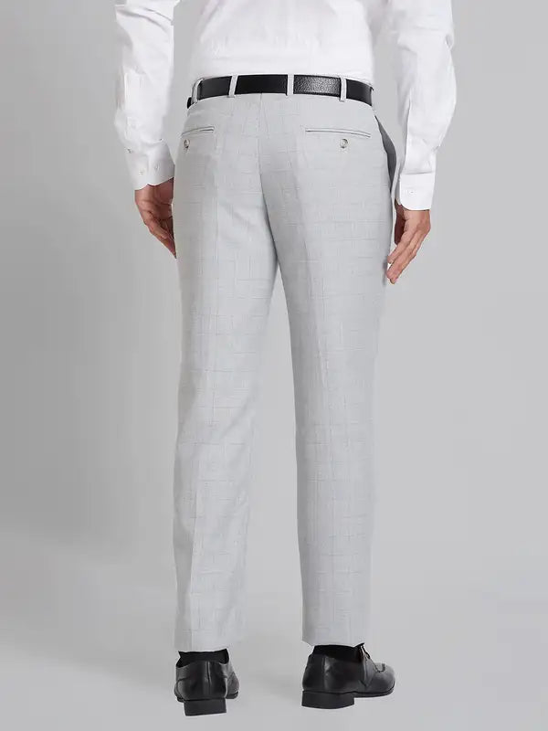 Men Smart Fit Brown Trouser