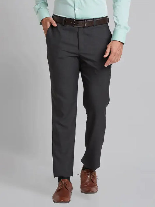 Men Smart Fit Fawn Trouser