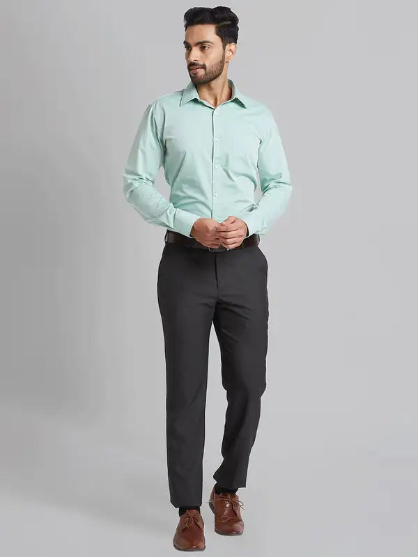 Men Smart Fit Fawn Trouser