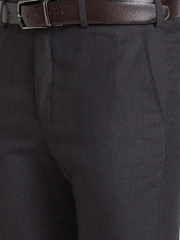 Men Smart Fit Fawn Trouser