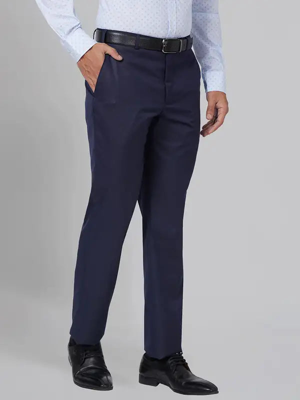 Men Smart Fit Fawn Trouser