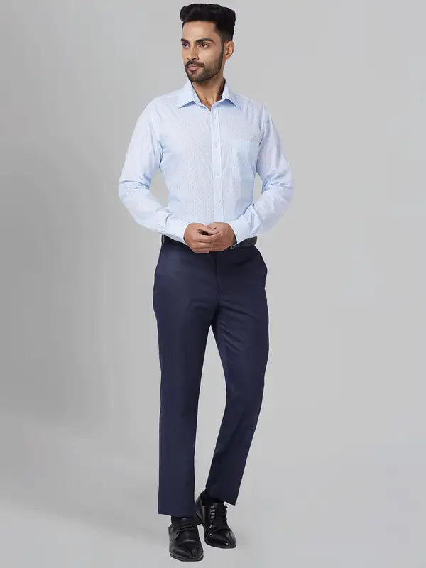 Men Smart Fit Fawn Trouser