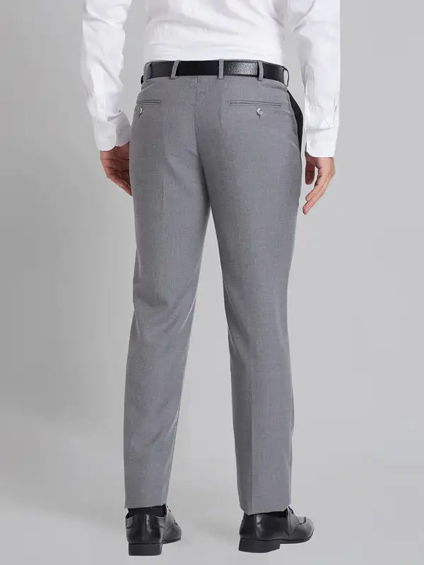 Men Smart Fit Black Trouser