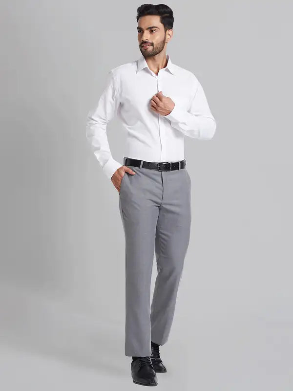 Men Smart Fit Black Trouser