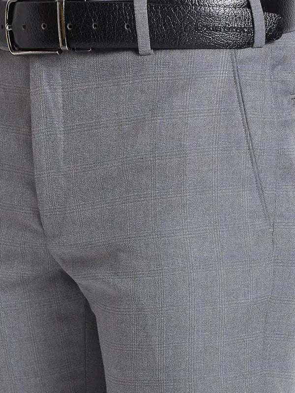 Men Smart Fit Black Trouser