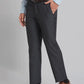 Men Brown Smart Fit Checks Polyester Blend   Trouser
