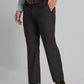 Men Blue Neo Fit Shark Skin Terylene Blend   Trouser