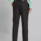 Men Blue Neo Fit Shark Skin Terylene Blend   Trouser