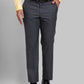 Men Smart Fit Blue Trouser