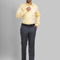 Men Smart Fit Blue Trouser