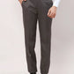 Park Avenue Men Black Solid Smart Fit Polyester Blend Trouser