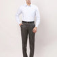 Park Avenue Men Black Solid Smart Fit Polyester Blend Trouser