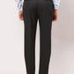 Park Avenue Men Black Structure Smart Fit Polyester Blend Trouser
