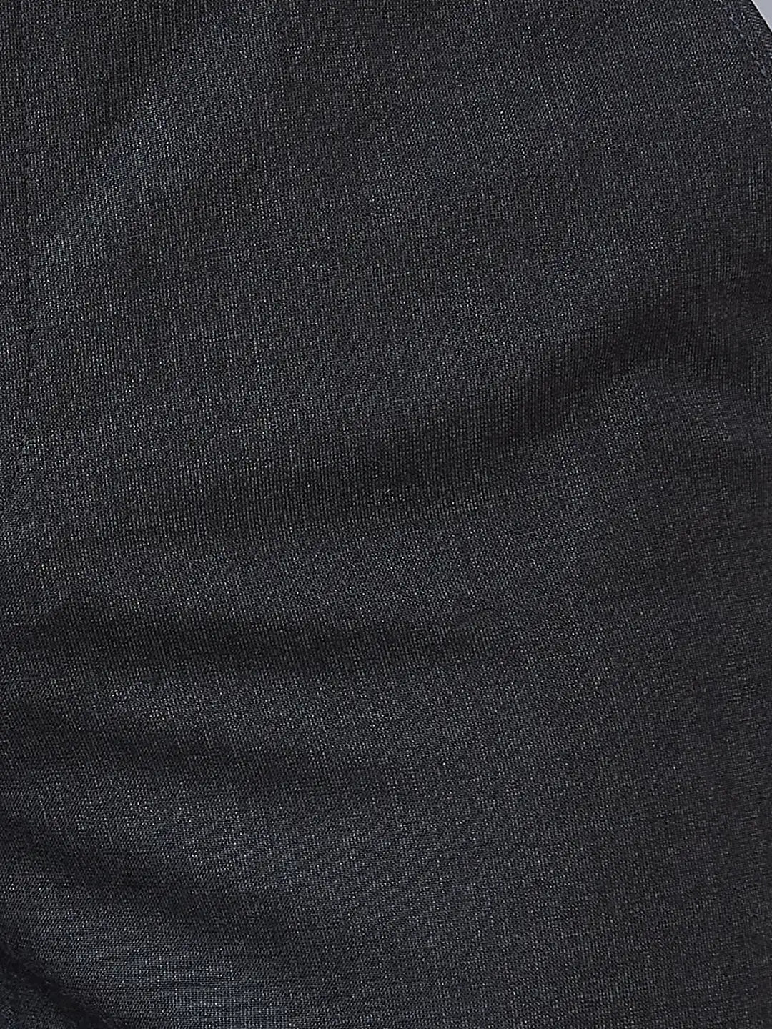 Park Avenue Men Brown Smart Fit Pick-A-Pick Linen Trousers