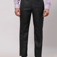 Park Avenue Men Petrol Smart Fit Structure Cotton Trousers