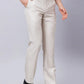 Park Avenue Men Blue Plain Smart Fit Polyester Blend Trouser