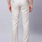 Park Avenue Men Blue Plain Smart Fit Polyester Blend Trouser