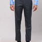 Park Avenue Men Blue Smart Fit Checks Cotton Trousers