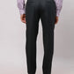 Park Avenue Men Brown Smart Fit Checks Cotton Trousers