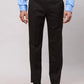 Park Avenue Men Blue Smart Fit Checks Cotton Trousers