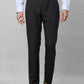 Park Avenue Men Fawn Structure Smart Fit Polyester Blend Trousers