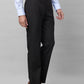 Park Avenue Men Fawn Structure Smart Fit Polyester Blend Trousers