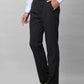 Park Avenue Men Fawn Structure Smart Fit Polyester Blend Trousers