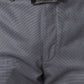 Park Avenue Men Grey Structure Smart Fit Polyester Blend Trouser