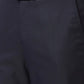 Park Avenue Men Black Smart Fit Solid Cotton Trousers