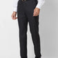 Park Avenue Men Brown Smart Fit Solid Cotton Trousers