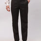 Park Avenue Men Blue Smart Fit Solid Cotton Trousers