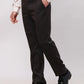 Park Avenue Men Blue Smart Fit Solid Cotton Trousers