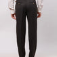 Park Avenue Men Blue Smart Fit Solid Cotton Trousers