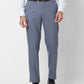 Park Avenue Men Violet Smart Fit Structure Cotton Trousers