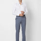 Park Avenue Men Violet Smart Fit Structure Cotton Trousers